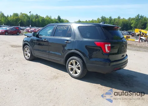 2016 Ford Police Interceptor from USA, damaged, VIN 1FM5K8AR2GGB07561